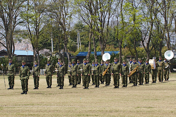 新町駐屯地創設７２周年創設記念行事