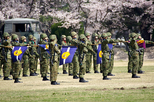 新町駐屯地創設７２周年創設記念行事