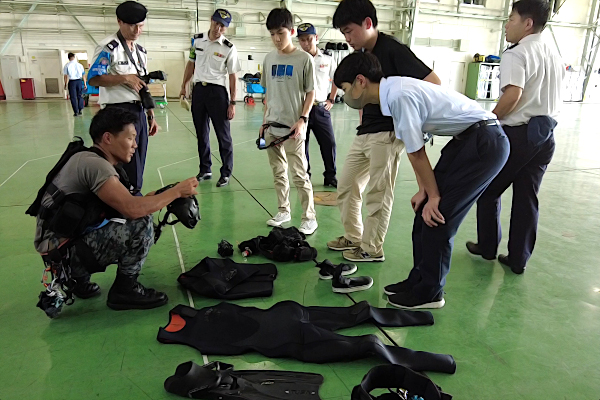 百里基地取材研修