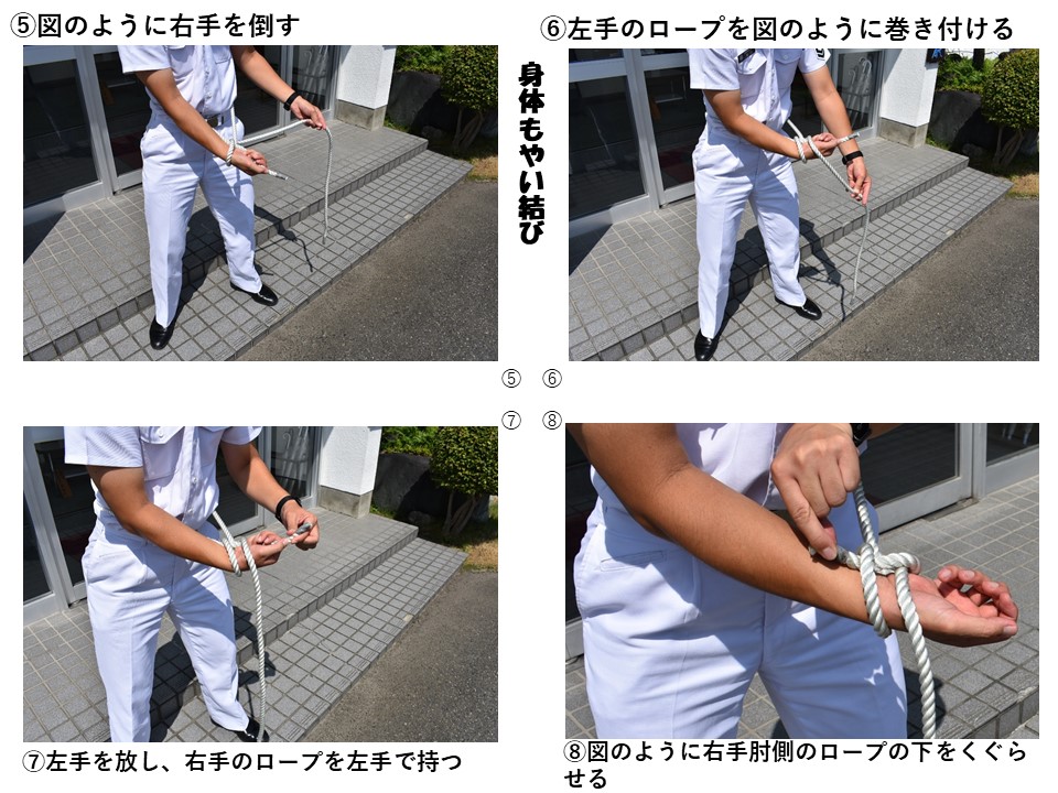 身体もやい結び