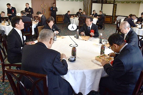 本部長感謝状贈呈式