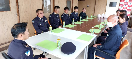 副本部長各所視察