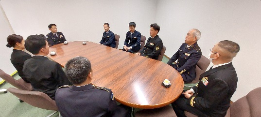 副本部長各所視察