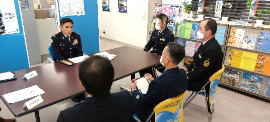 副本部長各所視察