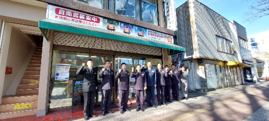 副本部長各所視察