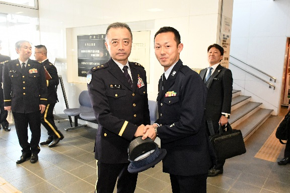 方面総監初度視察