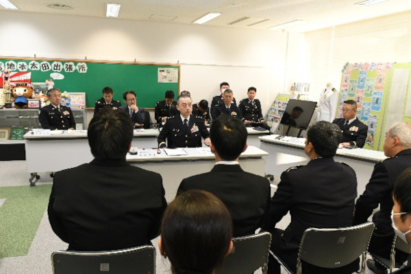 方面総監初度視察
