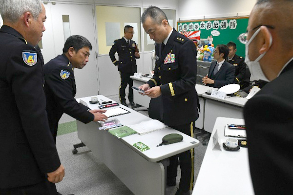 方面総監初度視察