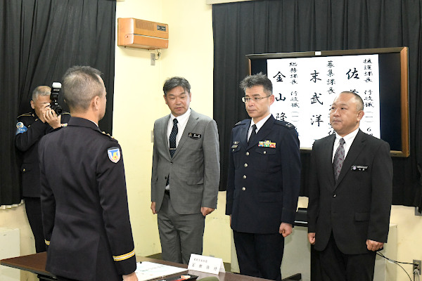 方面総監初度視察