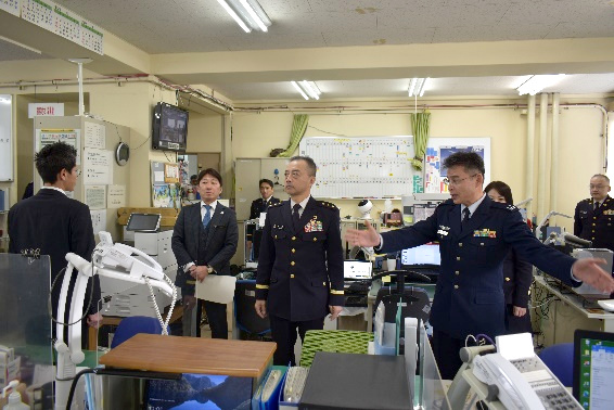 方面総監初度視察
