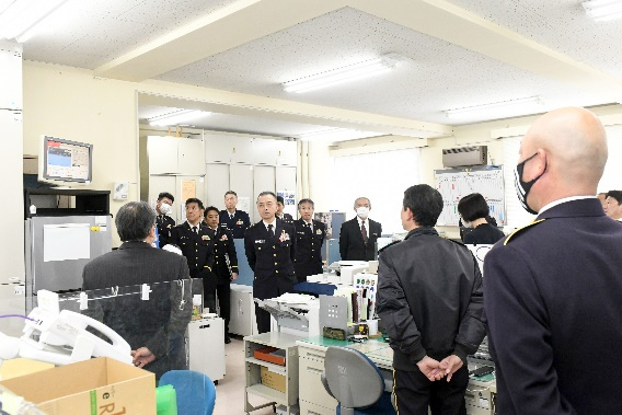 方面総監初度視察