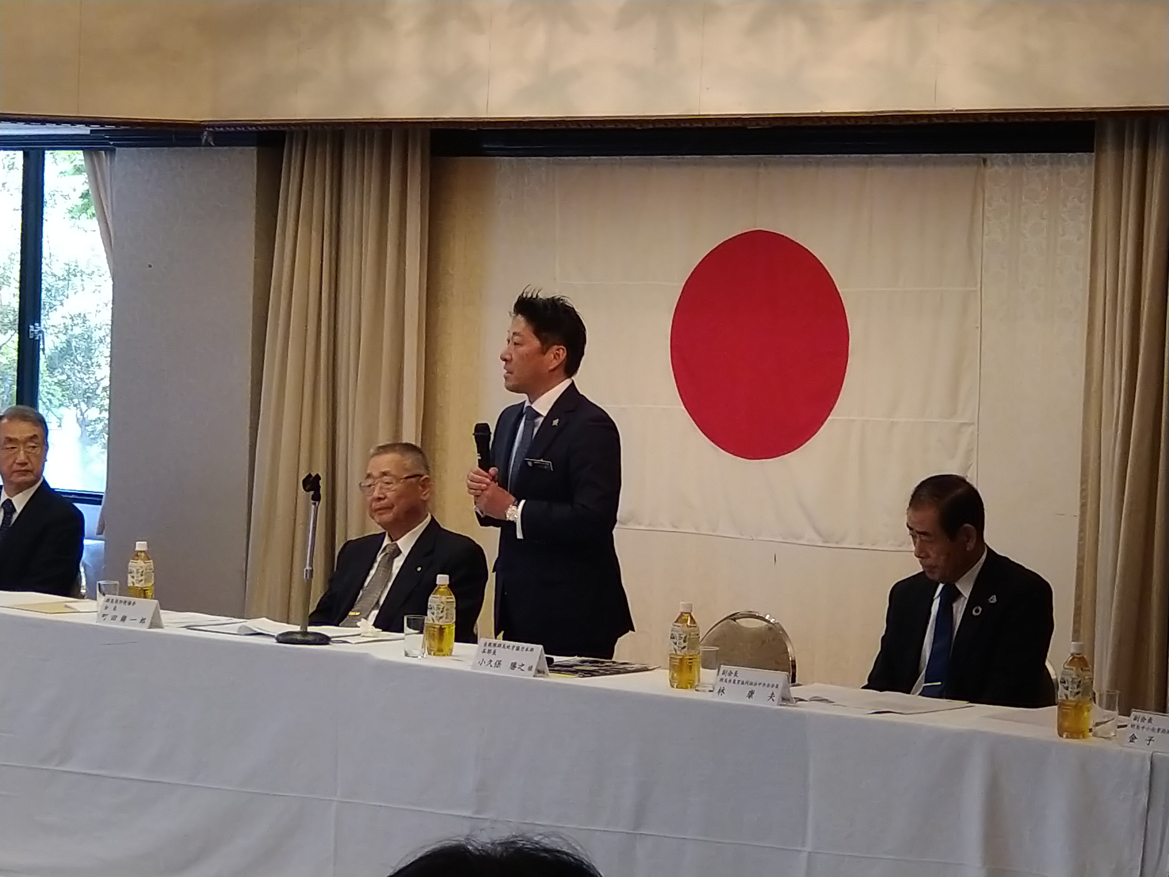 本部長感謝状贈呈式