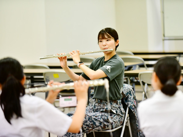 中部航空音楽隊演奏指導