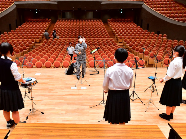 中部航空音楽隊演奏指導