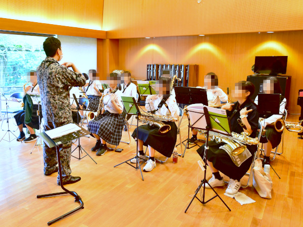 中部航空音楽隊演奏指導