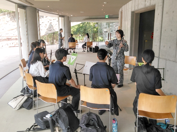 中部航空音楽隊演奏指導
