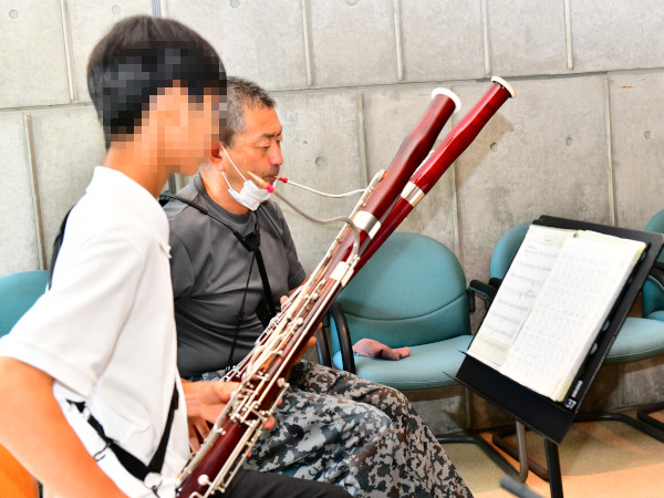 中部航空音楽隊演奏指導