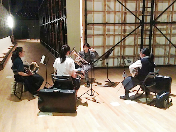 中部航空音楽隊演奏指導