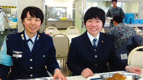 群馬ちほん日記 航空学生入隊予定者部隊見学