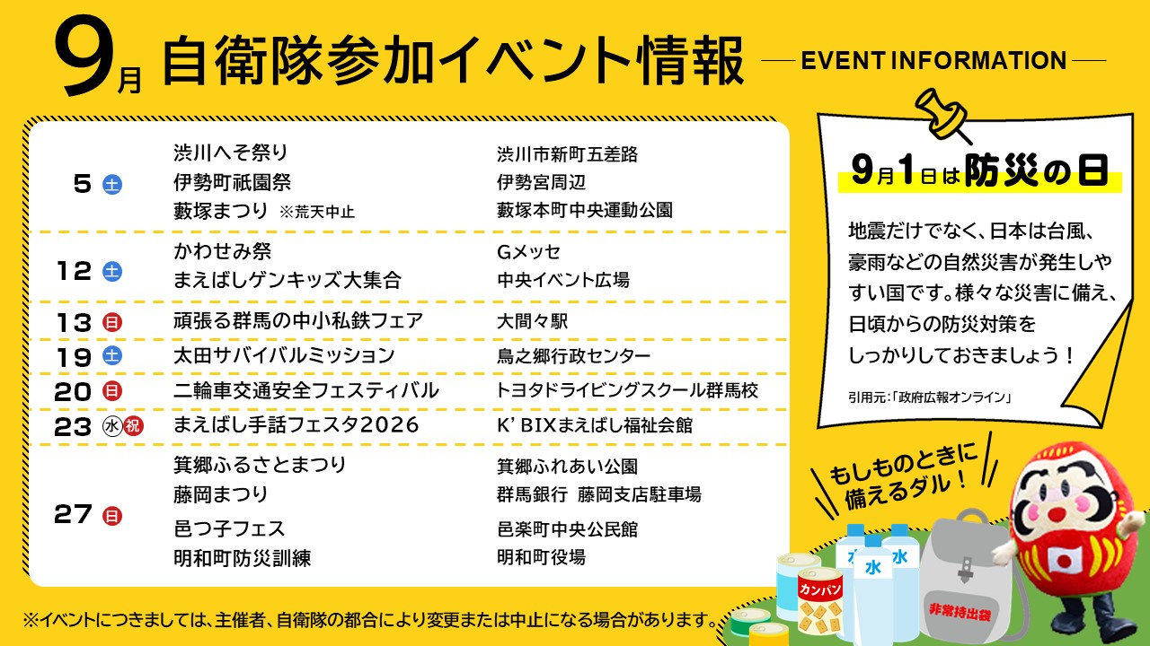 参加イベント
