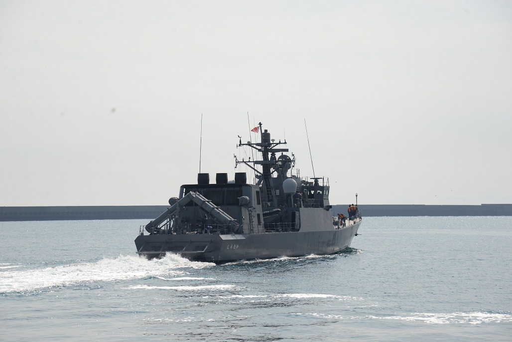 海上自衛隊 ミサイル艇「しらたか」艦艇広報 - 自衛隊鹿児島地方