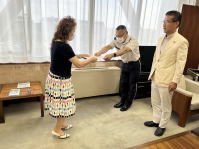 名取市募集相談員委嘱式