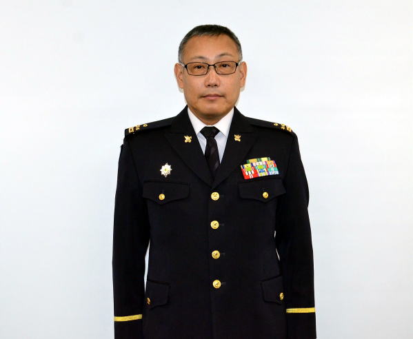 本部長室から 本部長室から