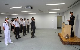 新潟地本 東部方面総監初度視察を受察