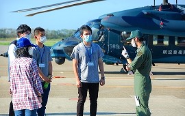 現役パイロットによる 航空学生制度説明会を実施
