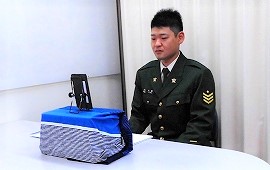 就職援護最前線　初のオンライン面接