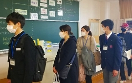現地を見学して納得！ 高等工科学校説明会に参加