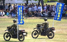 新発田駐屯地記念行事で広報活動実施