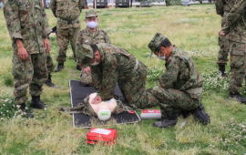 今年度最初の予備自衛官招集訓練 新発田駐屯地