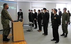 米百俵の精神で臨め！スカイプを活用し総員集合訓練を実施