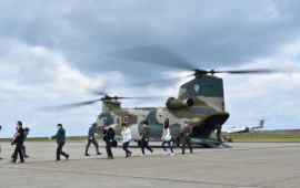 CH-47JA体験搭乗