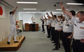 目標達成に向けいざ出陣！ 新潟地本出陣式