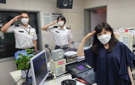 ラジオ番組で自衛隊をPR FM新津ラジオ番組出演