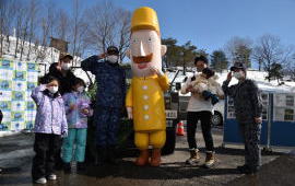 4年ぶりの開催 レルヒ祭で自衛隊をPR
