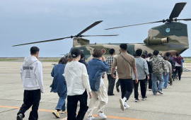 CH‐47J体験搭乗