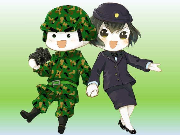 マモル＆マイ（新潟地本公式マスコットキャラクター）