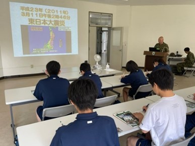 災害派遣について説明