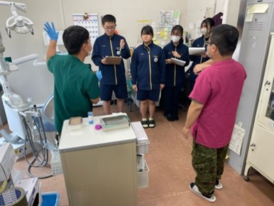 医務室での研修
