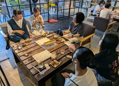 懇談の様子