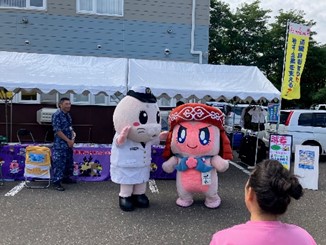「ひマリン」と「ニポネ」のコラボ