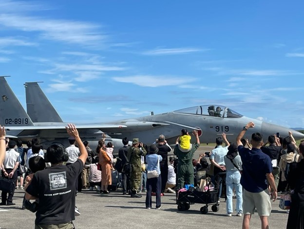 F-15の展示