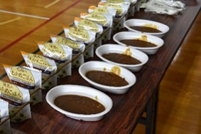 アルファー米を使ったカレー