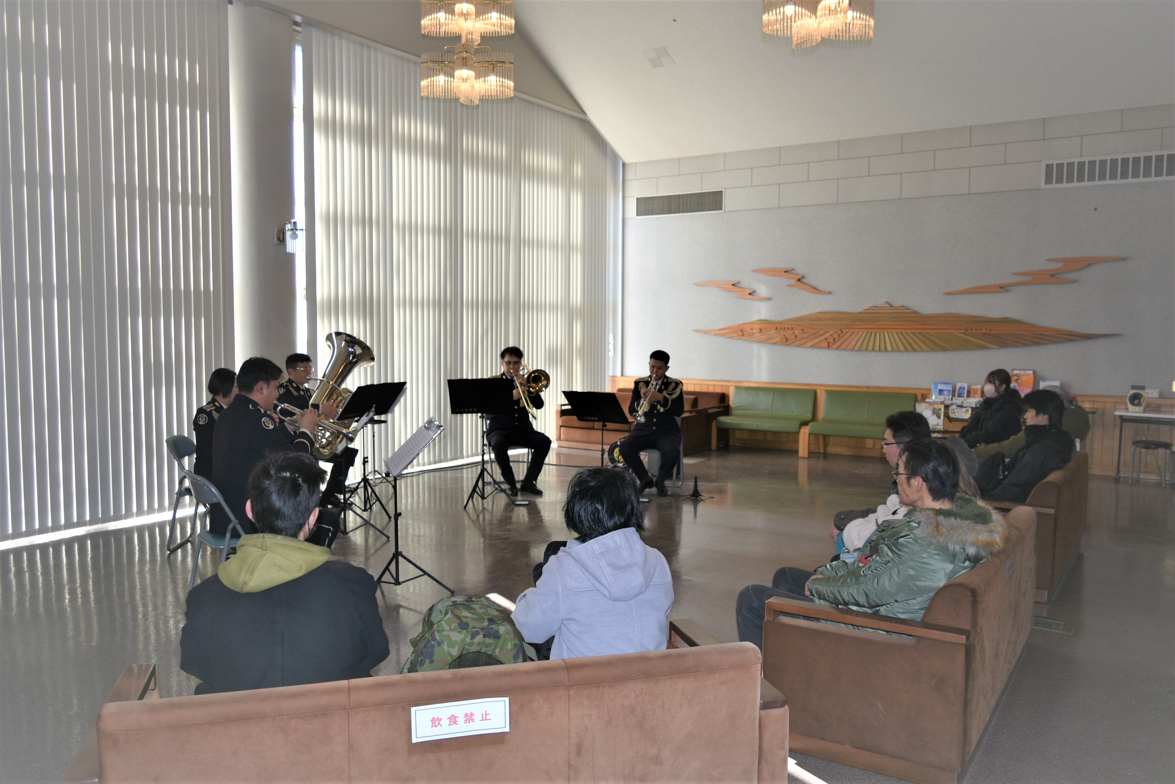 音楽隊による演奏
