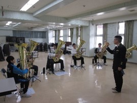 演奏指導の様子