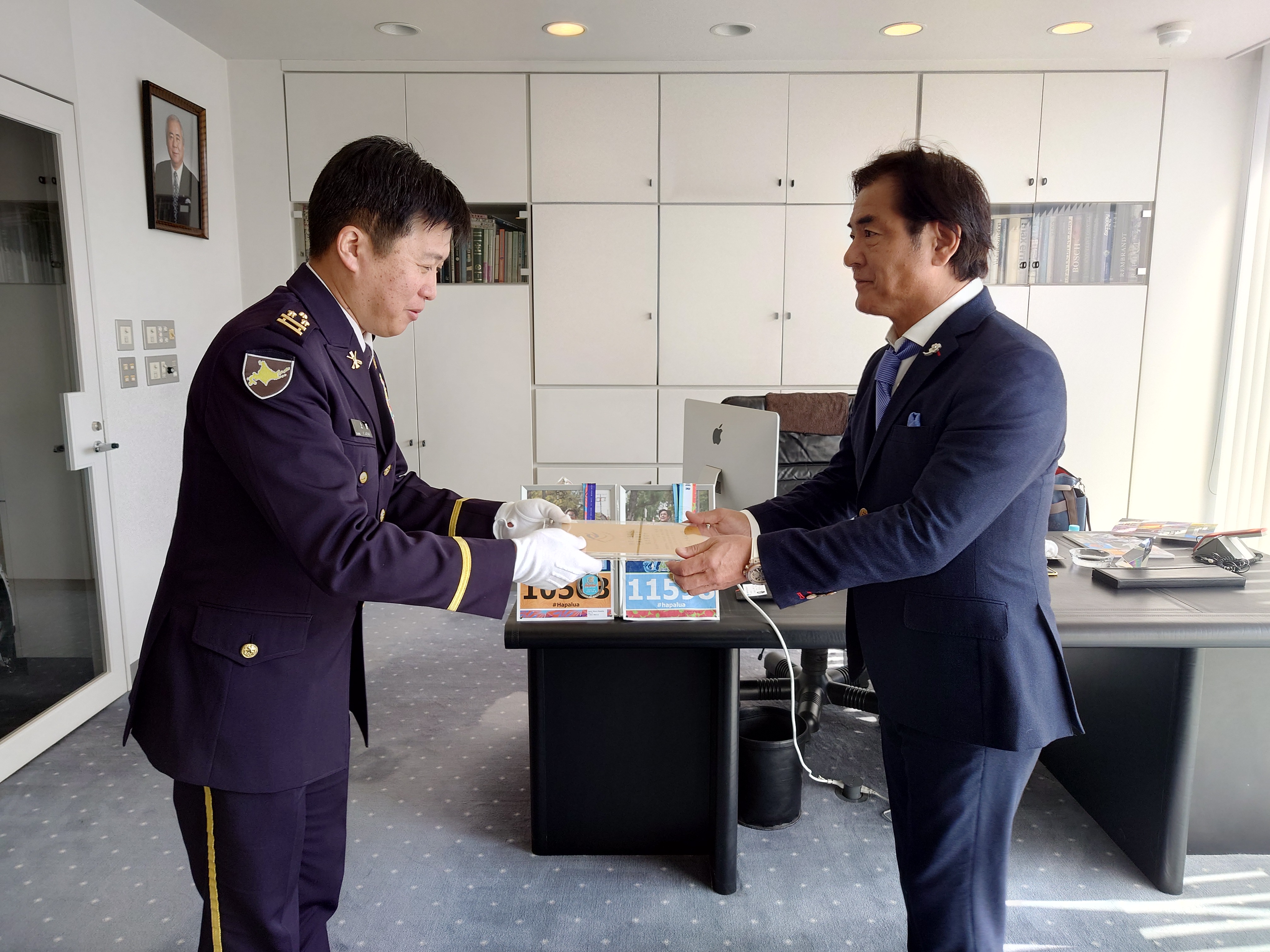 大臣認定協力事業所表示証の交付①