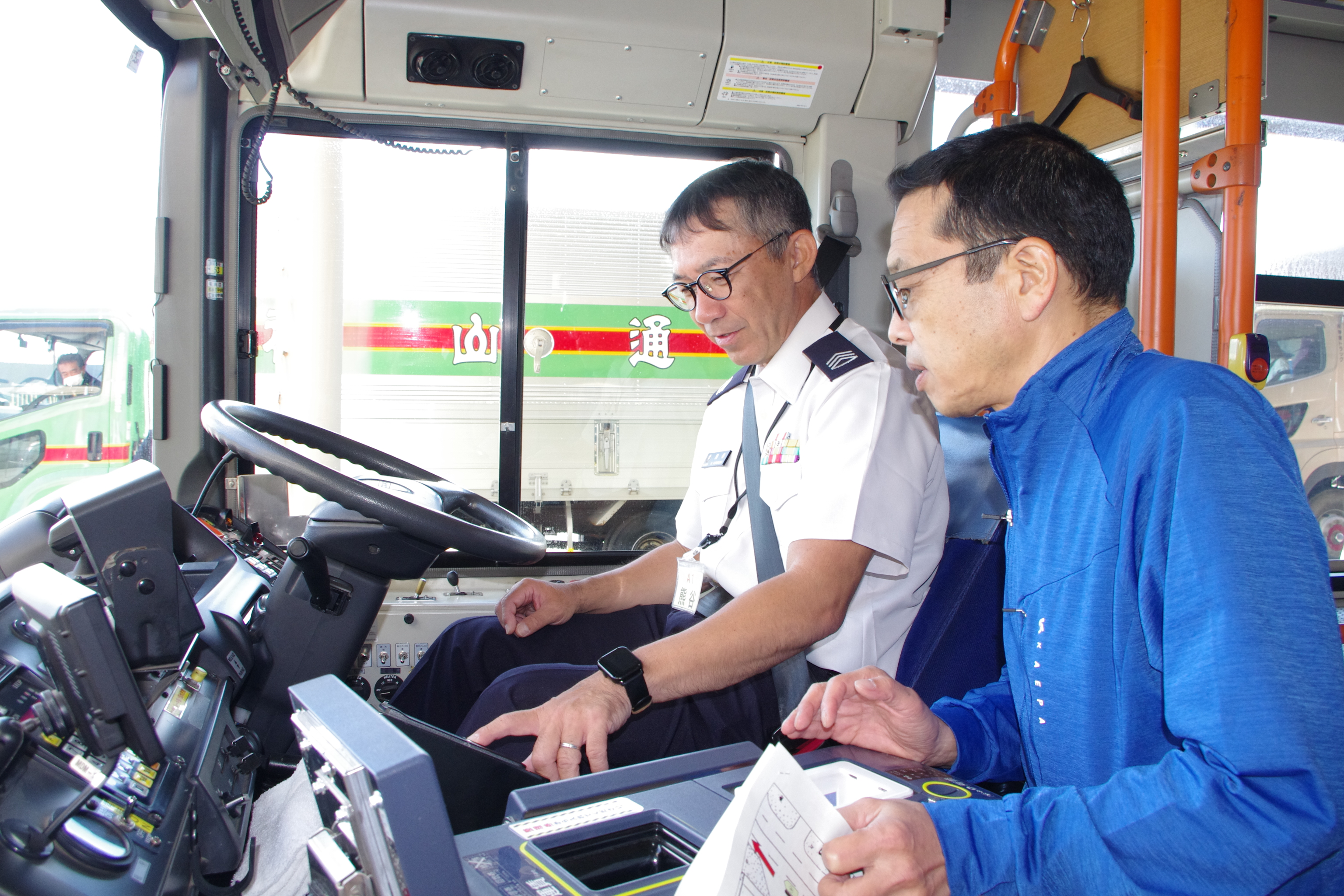 運転体験②